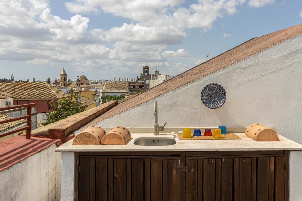 Top Atico Plaza Del Arenal - Gran Terraza - Vistas - Solarium Jerez de la Frontera Dış mekan fotoğraf